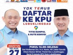 Koalisi Linggau Juara Siap Menangkan Yoppy-Rustam, Daftar 27 Agustus