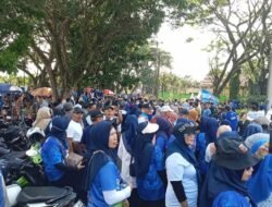 Warga Antusias Padati Proses Pendaftaran Yoppy Rustam Sebagai Walikota Lubuk Linggau