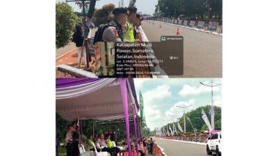 Polres Musi Rawas Kawal Pengamanan Kompetisi Drag Bike dan Drag Race 201 Meter Tahun 2024 Bupati Mura Cup