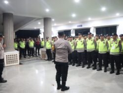 Sukses, Polres Musi Rawas Bersama Stakeholder Kawal Debat Publik Pertama Calon Bupati dan Wakil Bupati Kabupaten Mura
