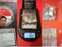 Satresnarkoba Polres Musi Rawas Tangkap Rusdiansyah, Simpan Sabu Empat Bungkus