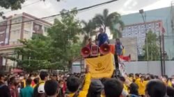 Mahasiswa Muratara Demo PJ Gubernur Sumsel Terkait Angkutan Batu Bara