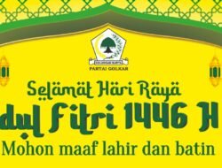 Anggota DPRD Kota Lubuklinggau Fraksi Partai Golkar Rinaldi Efendi, SP Mengucapkan Selamat Hari Raya Idul Fitri 1446 H