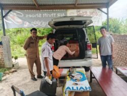 Karang Taruna, TKSK dan PSM Barat 1 Serahkan Pakaian Layak Pakai ke Dinsos Lubuk Linggau