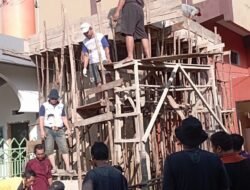 Warga RT 08 Sukajadi Gotong Royong Bangun Masjid Miftahul Jannah