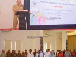 Wali Kota Lubuk Linggau Hadiri MUSORKOT KONI, Dukung Penuh Pembinaan Atlet Lokal