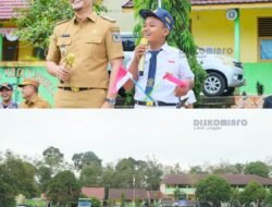 Wako Jadi Pembina Upacara di SMP N 14 Lubuklinggau