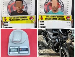 Polres Linggau Amankan Dua Pria Asal Binduriang Terkait Peredaran Narkotika