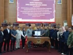 DPRD Mura Gelar Paripurna Agenda Raperda