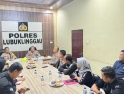 Polres Linggau Terima Kunjungan Tim Supervisi Bidhumas Polda Sumsel