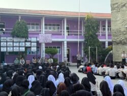 Satlantas Polres Musi Rawas Gelar “Polantas Menyapa” Pelajar MA AL-Muhajirin Tugumulyo