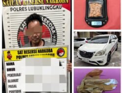 Satresnarkoba Polres Linggau, Amankan Pria Asal Muratara Terkait Kepemilikan Puluhan Butir Ekstasi