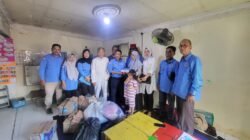 PWI Sumsel Serahkan Bantuan Korban Kebakaran 1 Ulu