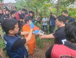 Polres Linggau Gelar Rekonstruksi Kasus Pembunuhan di Batu Urip Taba