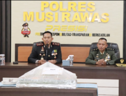 Hari Bhayangkara Ke-79, Polres Mura Terima Nasi Tumpeng Dari Kodim 0406 Linggau