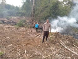 Tim Gabungan Polsek Utara 1 dan Redkar Berhasil Padamkan Api di Belalau 2