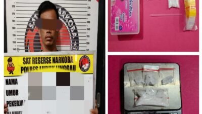 Satresnarkoba Linggau Bongkar Praktik Peredaran Narkotika di Kontrakan Warna Warni