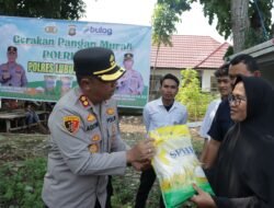 Kapolres Tinjau Operasi Pasar di Kota Lubuk Linggau
