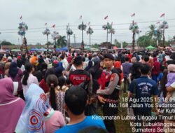 Polres Linggau Berhasil Amankan Kegiatan Lomba Panjat Pinang