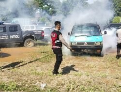Cegah Demam Berdarah, Siddokes Bersama Dinkes Lakukan Fogging di Lingkungan Polres Mura