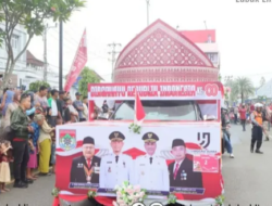 Melalui Pawai Kemerdekaan, Wali Kota Linggau Sosialisasikan PBB Gratis 2025