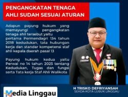 Permendagri & Perwal Jadi Acuan, Sekda Linggau: Pengangkatan Tenaga Ahli Sesuai Aturan