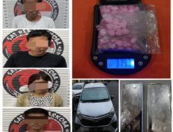 Bongkar Jaringan Narkoba, Polres Linggau Amankan 4 Tersangka dan 108 Ekstasi