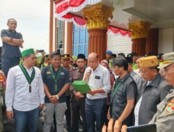 Demo di DPRD Musi Rawas, HMI Desak DPR RI Sahkan RUU Perampasan Aset