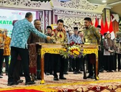 Wabup Empat Lawang Tandatangani Nota Kesepakatan dengan BPS