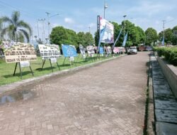 Pelantikan PPPK di Empat Lawang: Deretan Papan Bunga Ucapan Selamat Bertebaran
