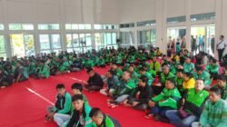 Ratusan Ojol di Linggau Dapat Sembako