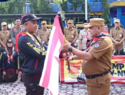 Sekda Lepas Peserta Jambore Pramuka Muslim Dunia
