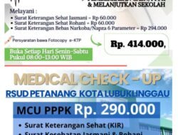 Perbedaan Tarif Layanan Medical Check-Up di Dua RSUD Linggau Jadi Sorotan