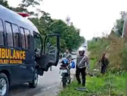 Kecelakaan di Jalinsum Muratara, Dua Warga Rupit Jadi Korban