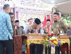 Wawako Hadiri Penandatanganan MoU Antara Pemda se-Sumsel dengan BPS