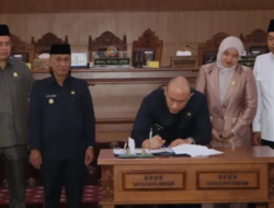 DPRD Setujui Raperda APBD Perubahan menjadi APBD Perubahan