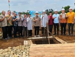 Wako Linggau Letakkan Batu Pertama Pembangunan Masjid Al-Usman
