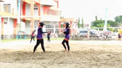Denok-Nia Menggila: Lubuk Linggau Sikat Habis Palembang 2:0 di Voli Pasir Porprov XV