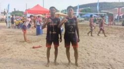 Epic comeback, Linggau Bangkit Menangkan Laga Lawan Muratara di Voli Pasir Porprov XV