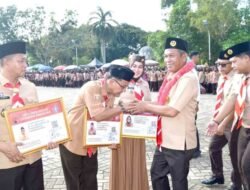Wabup Mura Hadiri HUT Pramuka ke-64