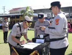 Polres Mura Gelar Sertijab: AKP Redho Pimpin Reskrim, Iptu Jemmy Kasat Narkoba