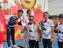 Trisko Defriansyah Kalungkan Medali Emas Balap Sepeda Linggau