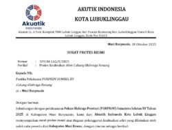 Dugaan Kecurangan Warnai Cabor Renang Porprov XV Sumsel