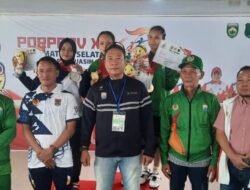 Sicilia Praticia Sabet 3 Perak, Angkat Besi Linggau Mampu Bersaing di Porprov XV