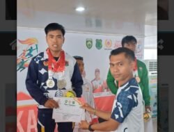 Suhendri Berhasil Sabet Medali Perak Angkat Besi di Porprov XV Sumsel