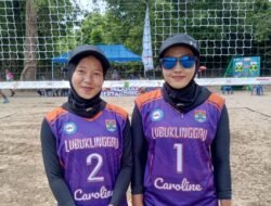 Tembus Semifinal, Tim Voli Pasir Putri Linggau Tundukkan Banyuasin 2 Dengan Skor 2:0