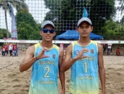 Albert dan Pingki Raih Medali Perunggu Voli Pasir