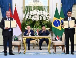 PLN dan J&F S.A Brasil Teken MoU di Depan Dua Presiden