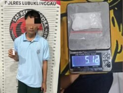 Kasus Narkoba, Warga Simpang Periuk Diamankan Polres Linggau