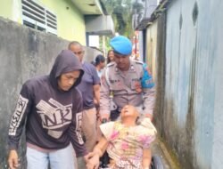 Tak Ada Biaya Transportasi, Ibu Sarnik Terharu Diantar Propam Polres Linggau